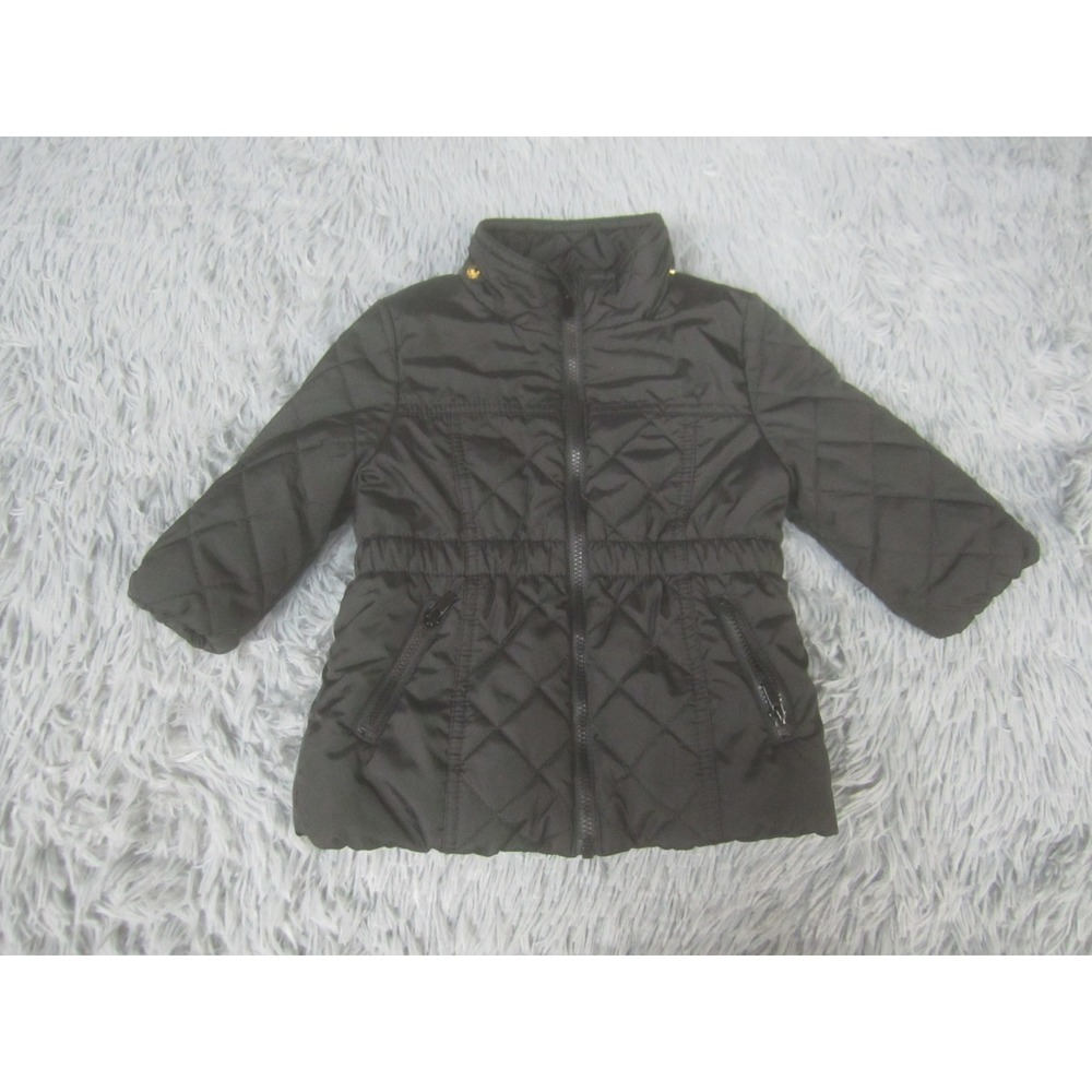 Starting Out‎ Baby Toddler 12M Black Puffer Jacket Zip Up
